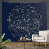 Lofaris Horoscope Bohemian 3D Printed Divination Wall Tapestry